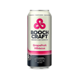 Boochcraft Kombucha Grapefruit Hibiscus Single 16oz Can