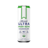Michelob Ultra Organic Seltzer Cucumber Lime Single 25oz Can