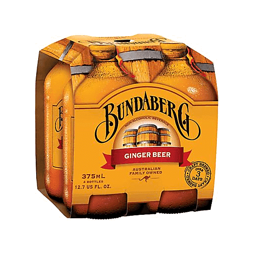 Bundaberg Ginger Beer 4pk 375ml delivered in minutes