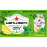 San Pellegrino Lemon Mint Sparkling Water 6pk 12oz Can