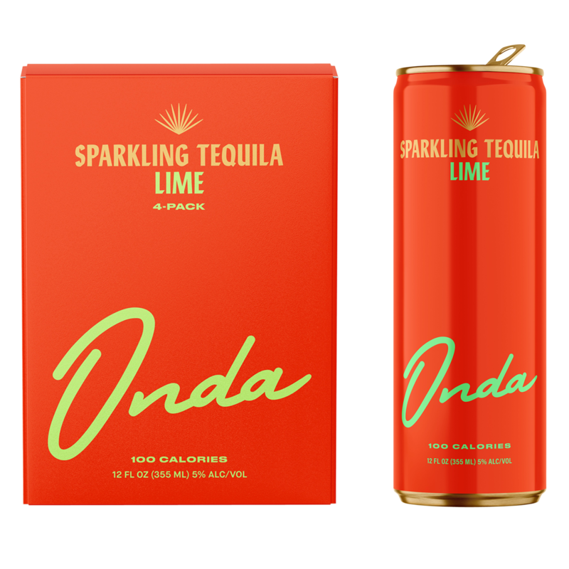 Onda Sparkling Tequila Lime 4pk 12oz Can 5.0 ABV delivered in minutes