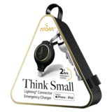 Atom Lightning 2+ Hours E-Charger Key Chain Black