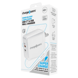 Chargeworx USB-C & USB PD Wall Charger for MacBook White