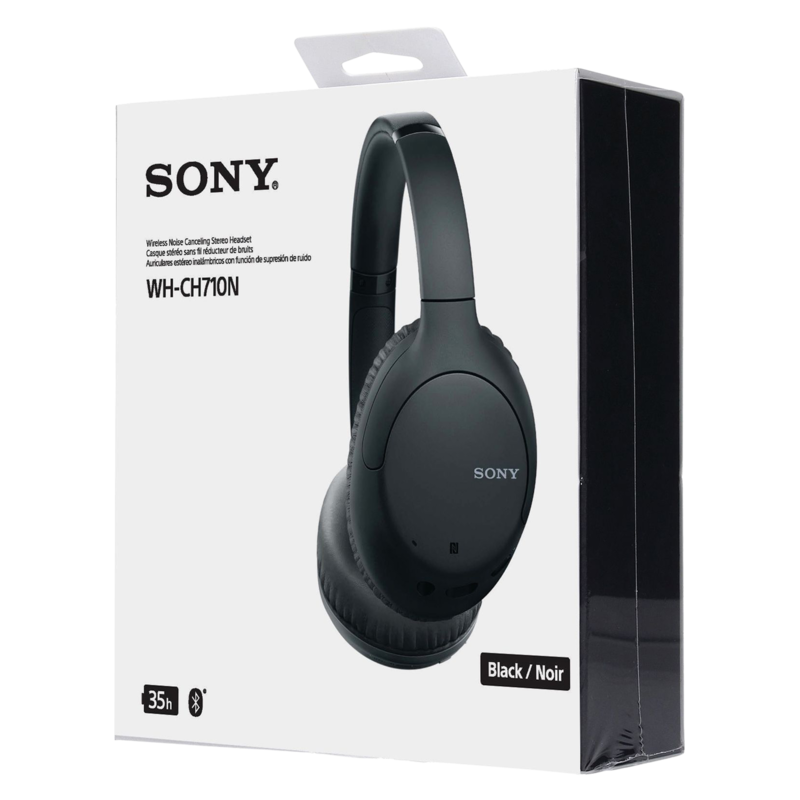 Sony Wireless Noise Cancelling Stereo Headphones Black Home & Office