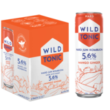 Wild Tonic Mango Ginger Hard Kombucha 4pk 12oz Can 5.6% ABV
