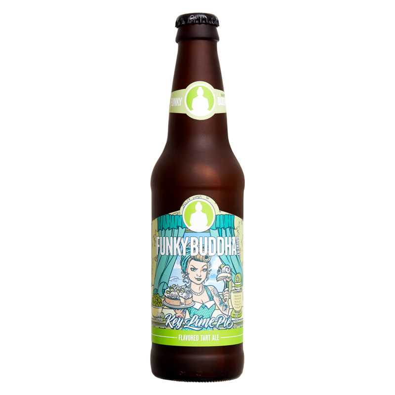 Funky Buddha Key Lime Pie Tart Ale 4pk 12oz Btl Delivered In Minutes Funky buddha decided to create a beer that strayed from the pumpkin mold, instead patterning it after the bigger, badder brother of our chocolate covered cherry stout. gopuff