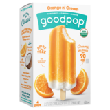 GoodPop Orange N' Cream Frozen Pop 4ct