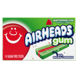 Airheads Watermelon Gum 14ct