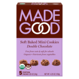 Made Good Organic Double Chocolate Soft Baked Minis Cookies 4.25oz
