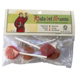 Halo del Santo Tamarind, Orange & Strawberry Mexican-style Lollipops 6ct