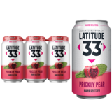 Latitude 33 Prickly Pear Hard Seltzer 6pk 12oz Can 5.0%