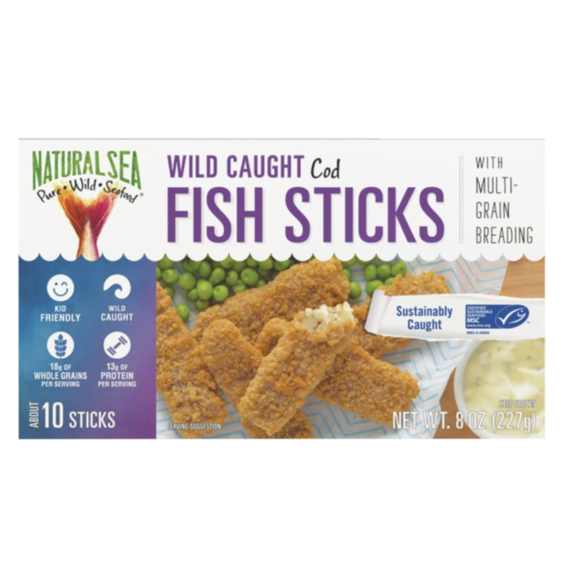Natural Sea Cod Fish Sticks 8oz delivered in minutes