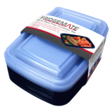 Fridgemate 1-Section Meal Prep Container Set 20ct