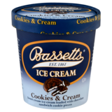 Bassetts Cookies & Cream Ice Cream Pint 16oz