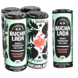 Four Corners Buchalada Raspberry Hibiscus Kombucha Seltzer 4pk 12oz Can 4.5% ABV
