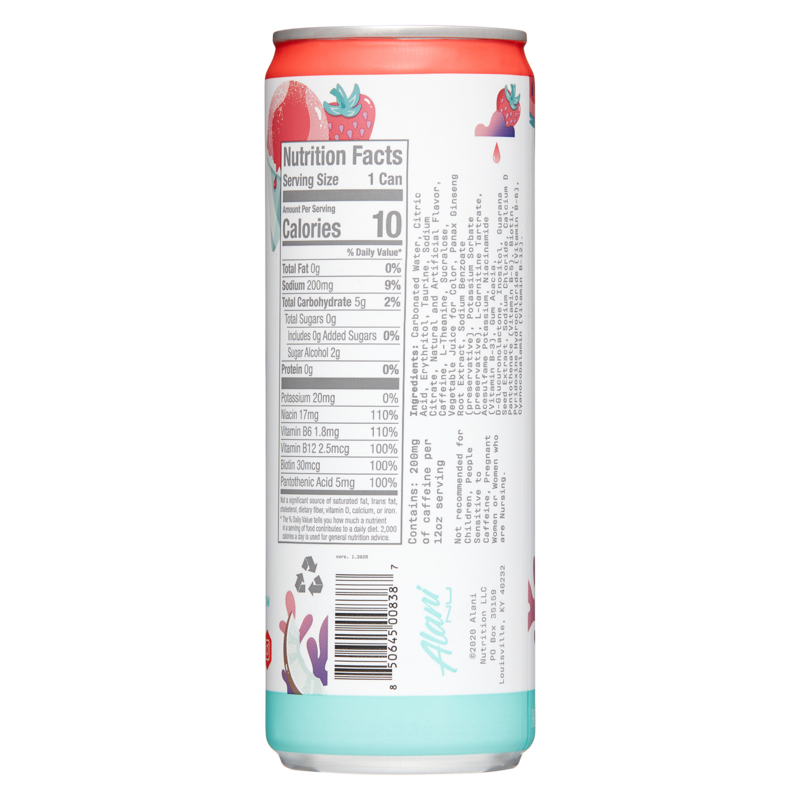 Alani Energy Hawaiian Shaved Ice 12oz Can Drinks fast delivery by App