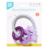 Bumkins Purple Silicone Teething Charm 1ct