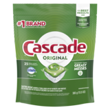 Cascade Original Actionpacs Dishwasher Detergent with Dawn 25ct