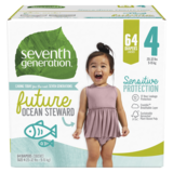Seventh Generation Diaper Stage 4 64ct