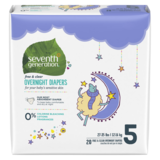 Seventh Generation Overnight Diapers Stage 5 20ct