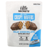 Little Secrets Milk Chocolate With Sea Salt Mini Crispy Wafers 3.5oz