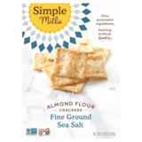 Simple Mills Fine Ground Sea Salt Almond Flour Crackers 4.25oz