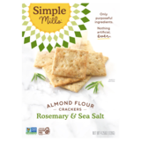 Simple Mills Rosemary & Sea Salt Almond Flour Crackers 4.25oz