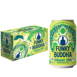 Funky Buddha Chant Session IPA Craft Beer, 6 pk, 12 oz cans, 4.2% ABV