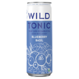 Wild Tonic Blueberry Basil Kombucha 12oz Can