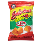 Sabritones Chile and Lime Flavored Puffed Wheat Snacks 4oz