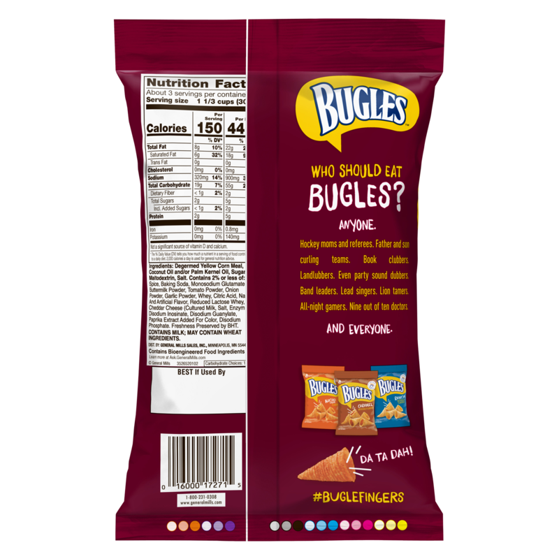 Bugles Chili Cheese 3oz Snacks fast delivery by App or Online
