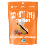 SkinnyDipped Dark Chocolate Caramel Covered Cashews 3.5oz
