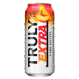 TRULY EXTRA Hard Seltzer Peach Mango 16oz Can 8.0% ABV