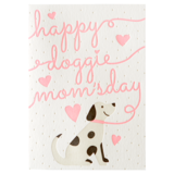 NIQUEA.D Doggie Mom’s Day Mother's Day Card 5x7"