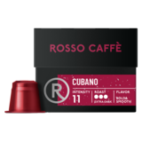 Rosso Caffe Cubano Capsules for Nespresso Original-Line Machine 10pk