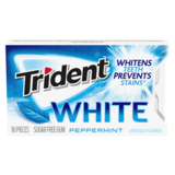 Trident White Peppermint Gum 16ct
