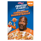 Kelloggs Shaq Cinnamon Basketballs Cereal 10.2oz