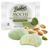 Bubbies Hawaii Pistachio Mochi Ice Cream Individually Wrapped 1ct