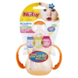 Nuby Non-Drip 3-Stage Wide Neck Bottle to Cup 8oz