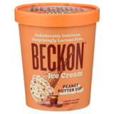 Beckon Ice Cream Peanut Butter Cup Pint 16oz