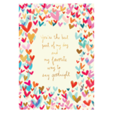 NIQUEA.D "Hearts" Anniversary Card 5x7"
