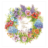NIQUEA.D "Wreath" Thank you Card 5x7inches