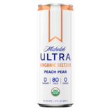 Michelob Ultra Peach Pear Seltzer Single 12oz Can 4.0% ABV