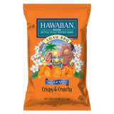 Hawaiian Kettle Style Potato Chips Luau Bbq 7.5oz