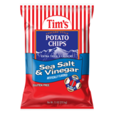 Tim's Cascade Potato Chips Salt & Vinegar 7.5oz