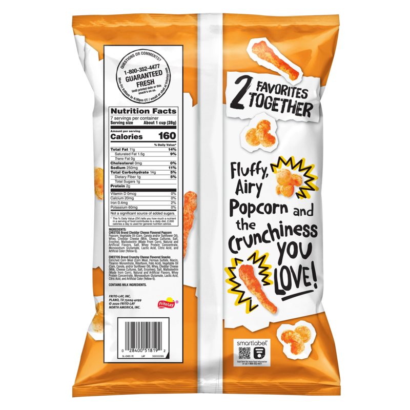 Cheetos Popcorn Cheese 2oz