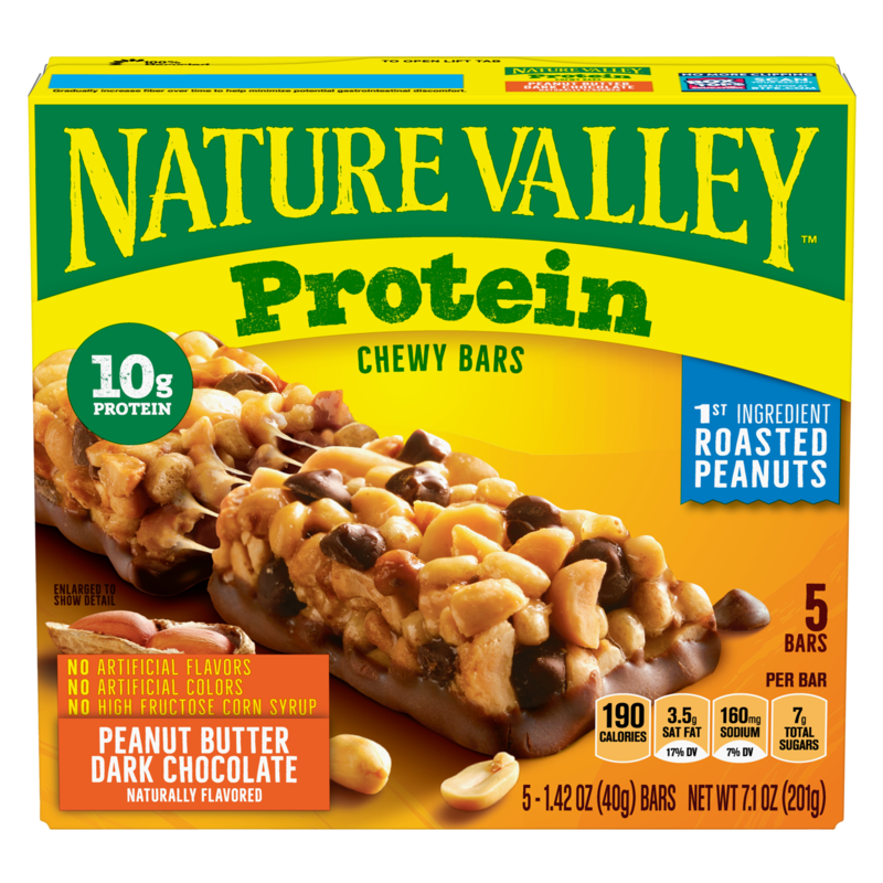 Nature Valley Protein Bar Peanut Butter/Dark Chocolate 5ct/1.42oz