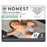 The Honest Company Diapers Size 2 Pandas 32ct
