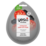 Yes To Tomatoes Clear Skin Detoxifying Charcoal Peel-Off Single Use Mask
