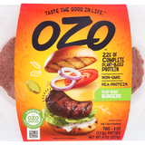 OZO Foods Plant-Based Burgers 2ct